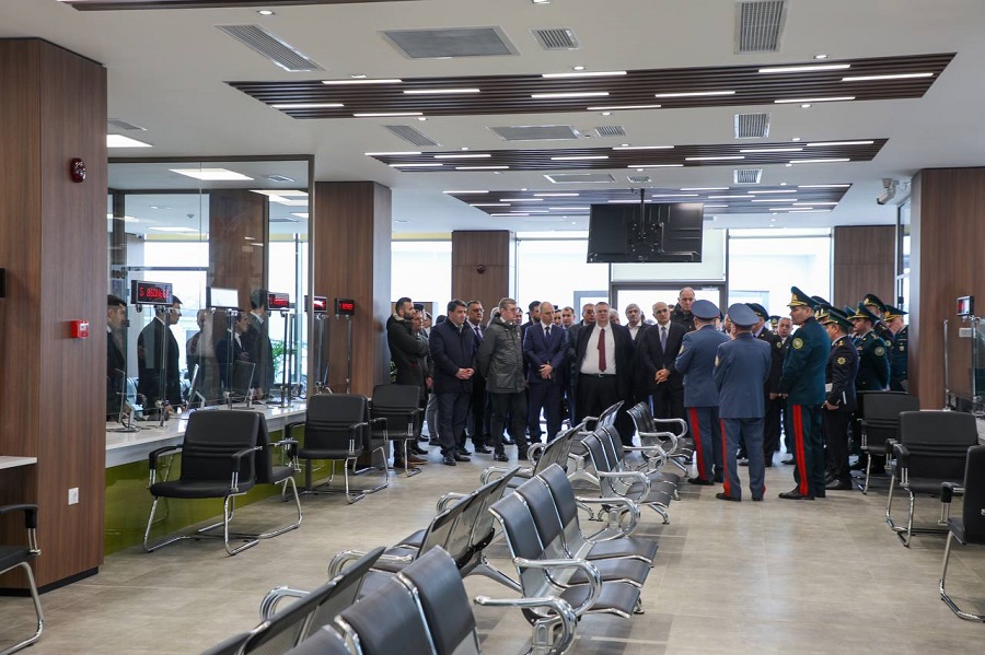 Абдулмуслим Абдулмуслимов принял участие в открытии таможенного пункта пропуска «Ханоба» на азербайджано-российской границе
